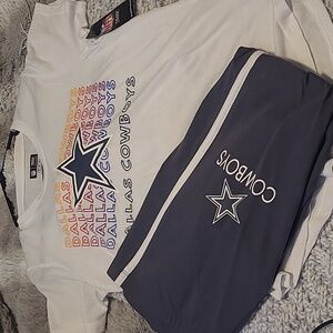 Dallas cowboys two piecs outfit nwt